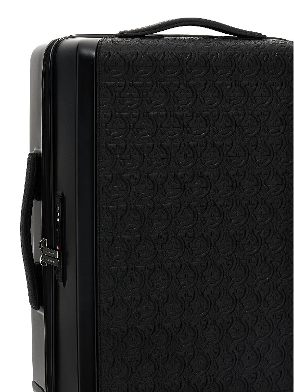 Gancini Pattern Suit Case