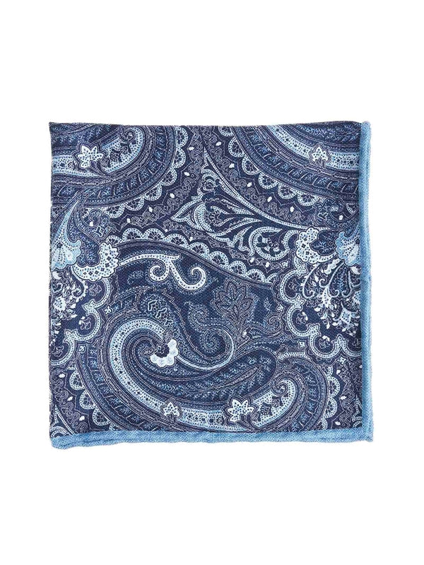 Paisley Print Silk Handkerchiefs