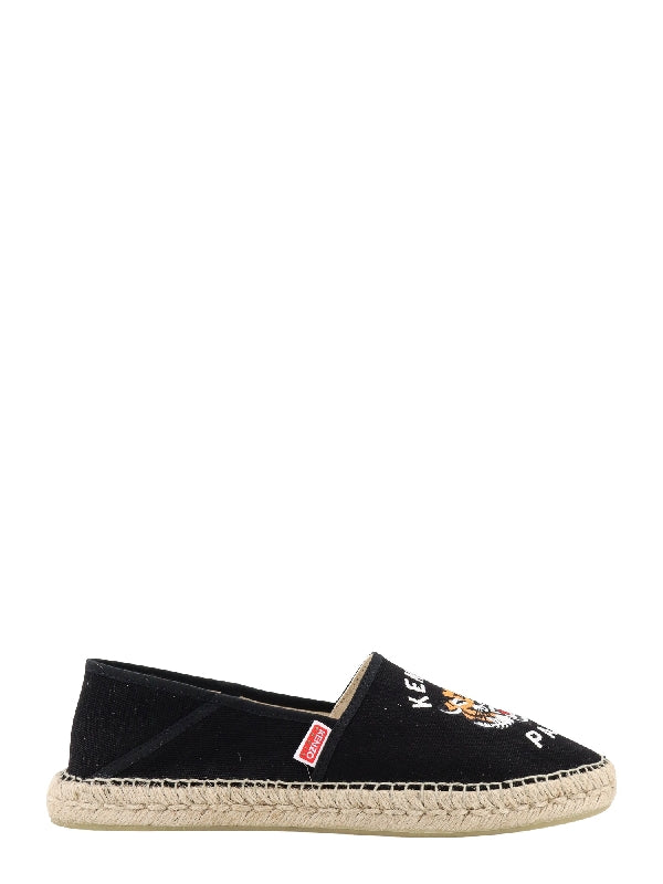 Tiger Logo Embroidered Espadrille