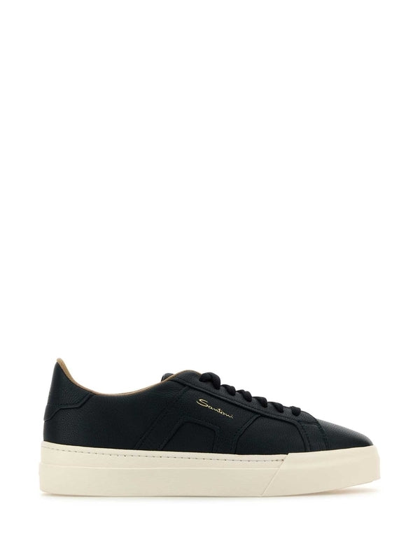 Logo Leather
  Low-Top Sneakers