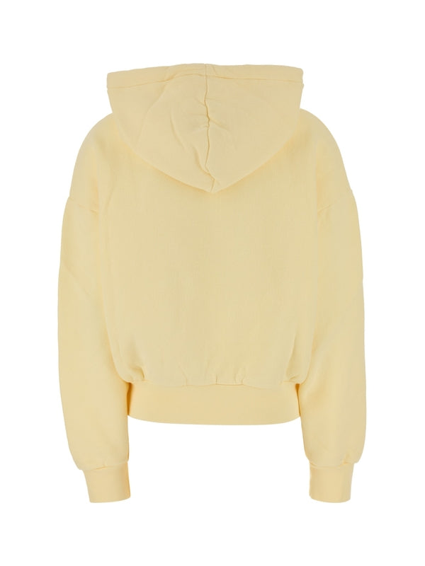 Corto Logo Embroidered Cotton Hoodieie