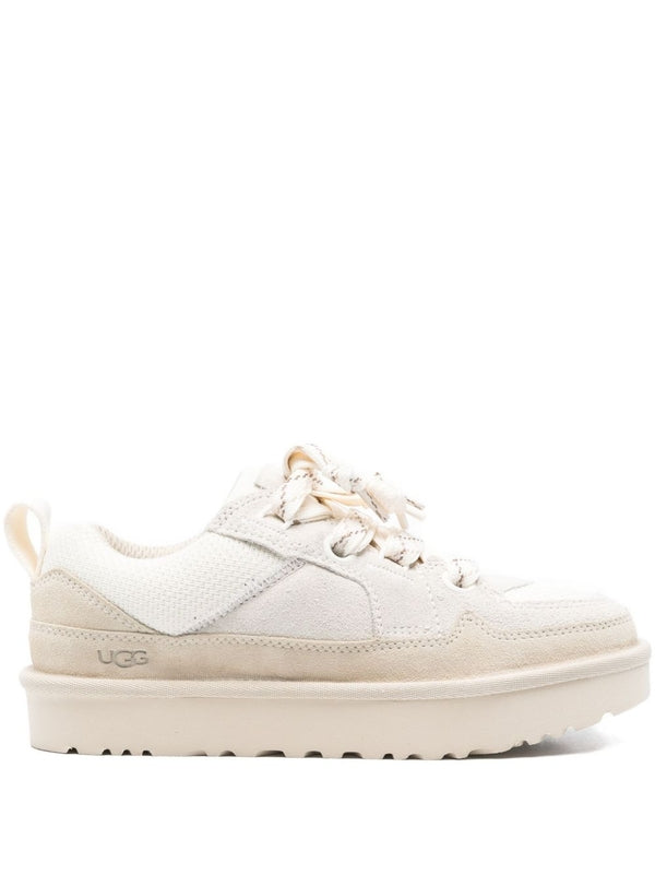 Ugg White Low Top Sneakers