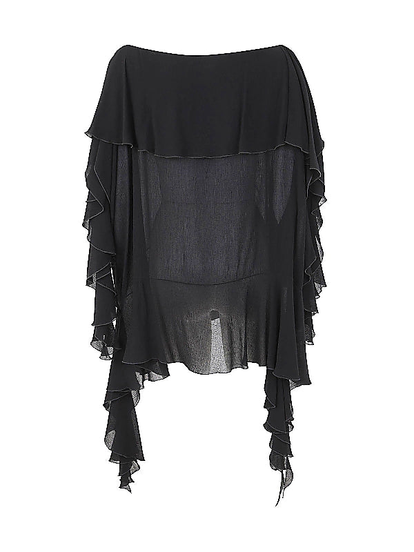 Flounce Ruffle Blouse