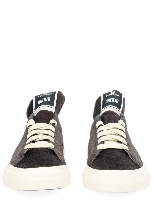 Rick Owens Drkshdw Grey Low Top Sneakers