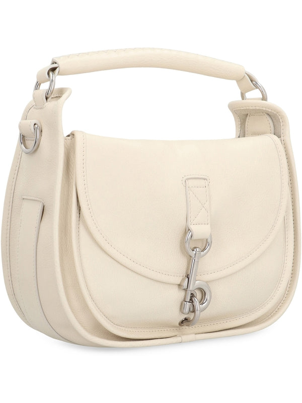 B Clip Small Ivory Tote Bags