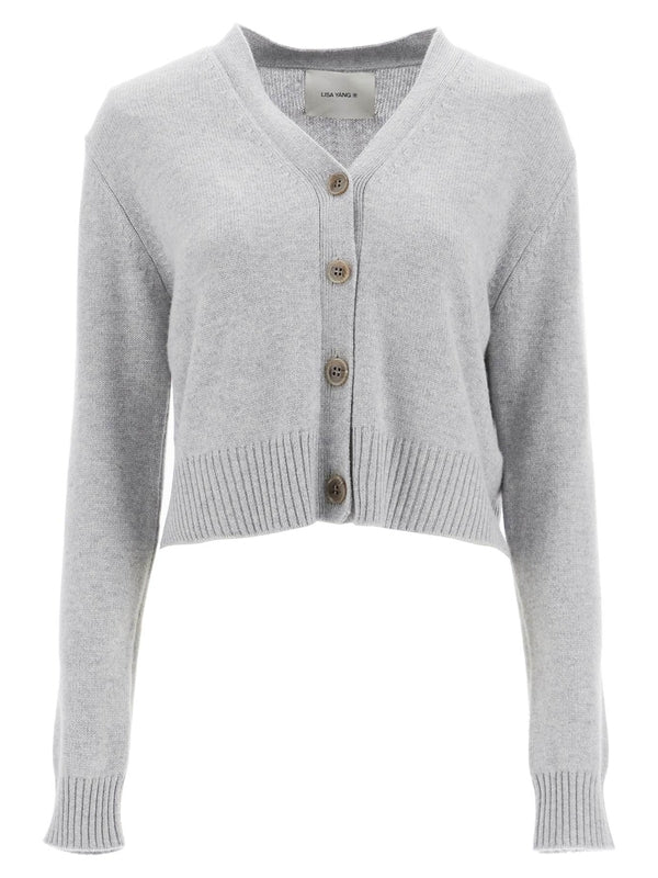 'cropped cashmere cardigan ' Cardigans