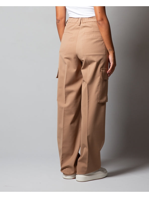 Wool Blend Cargo Pants