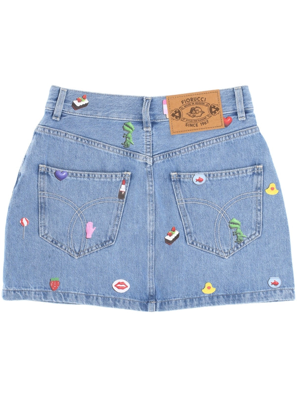 Fiorucci Sky Blue Skirt