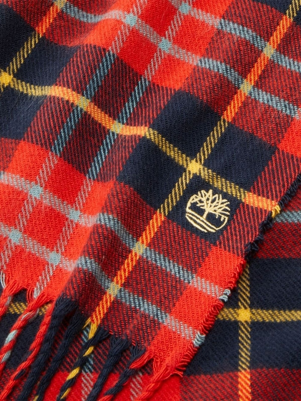 Timberland Red Wool Mufflers