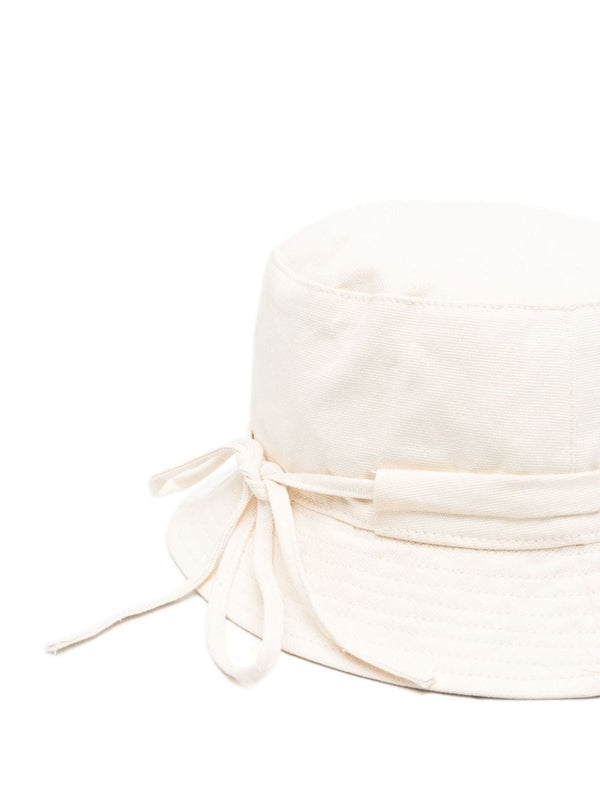 Jacquemus White Bucket Hat