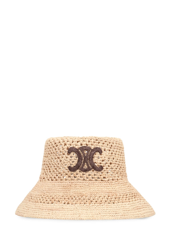 Celine Beige Bucket Hats