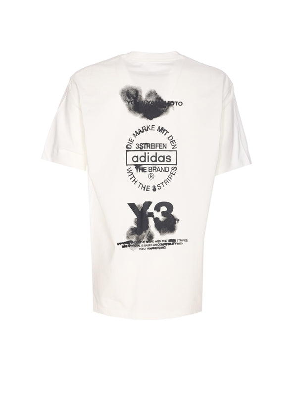 Y-3 White Half Sleeve