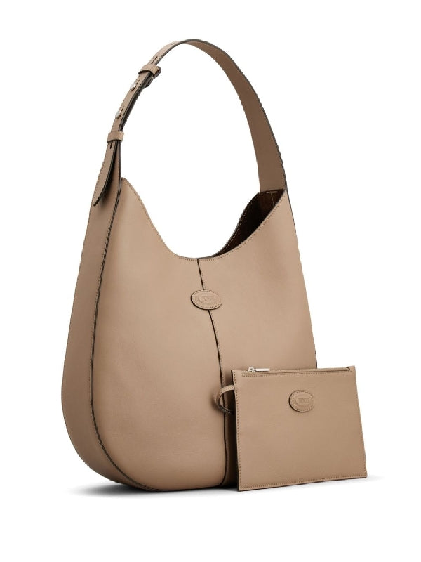 TOD'S - Di Di Leather Small Tote Bag - Jente