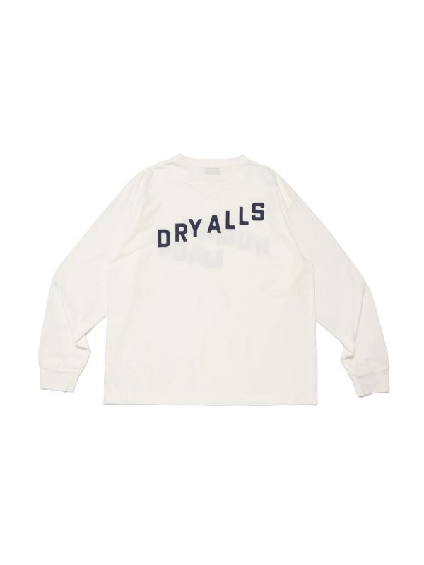 Logo Printing Cotton Long Sleeve Top