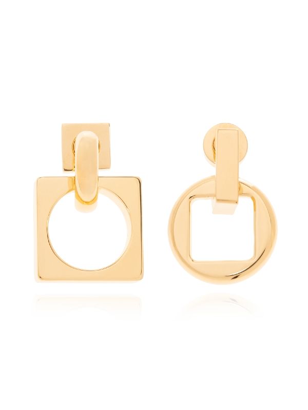 Square Circle
  Asymmetric Earrings