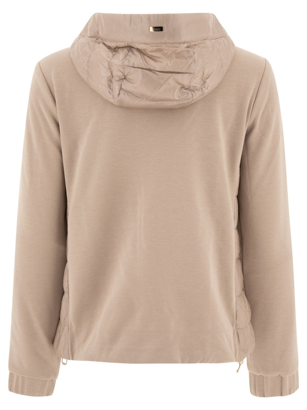 Yoga And Nylon Ultralight Hooded Padding