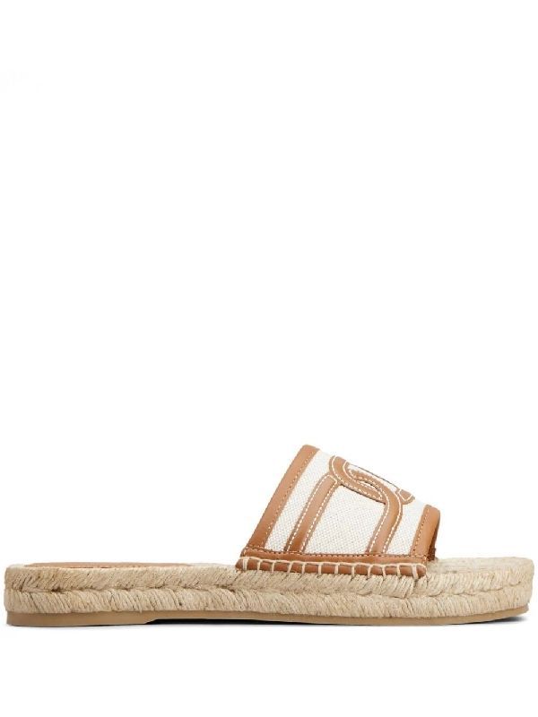 Chain Link Espadrille Sandals