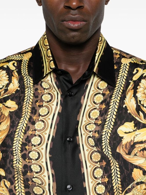 Wild Barocco Silk Shirt