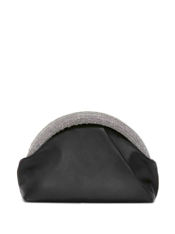 Bumper Crystal Detail Clutch Bag