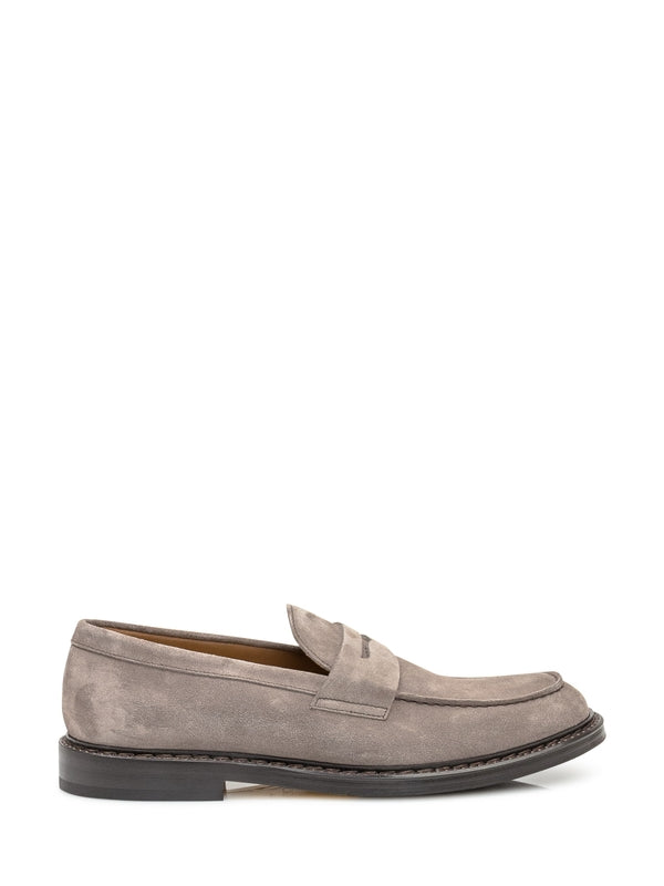 Doucal'S Grey Loafers