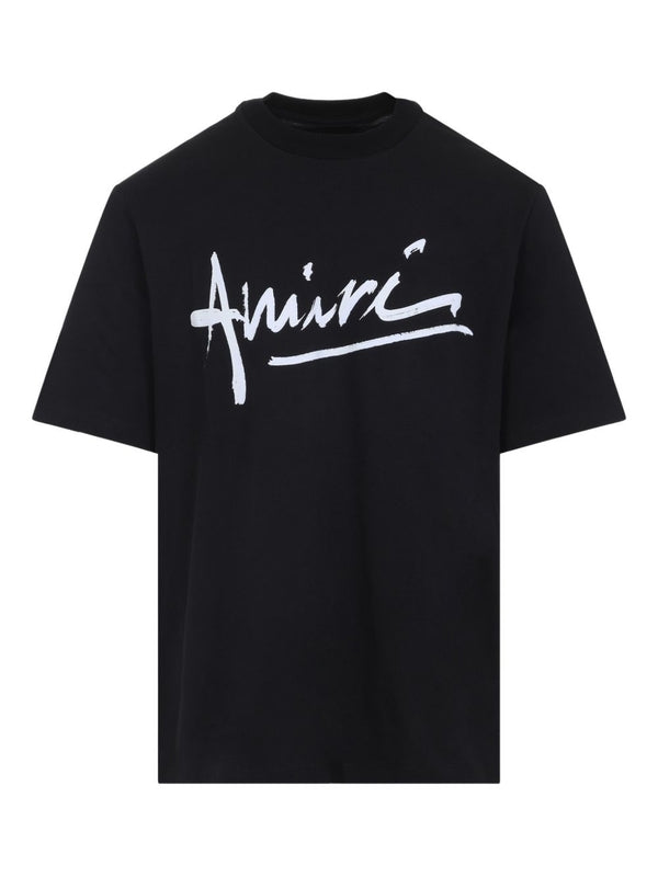 Amiri Black Half Sleeve