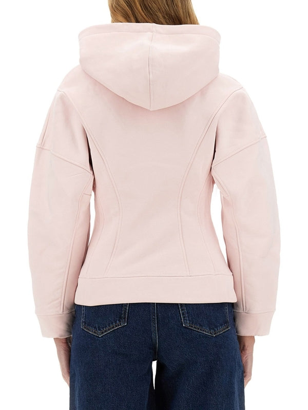 Cotton Hood Zip-up