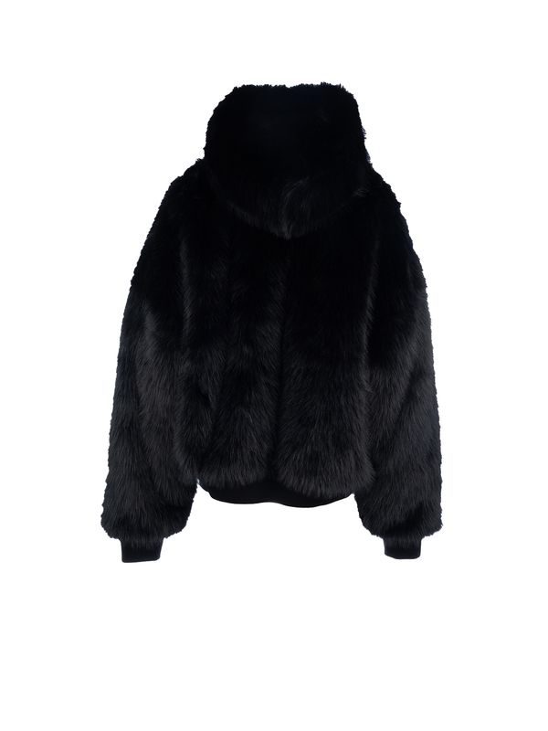 Ski Faux Fur Shearling Hood
  Jacket