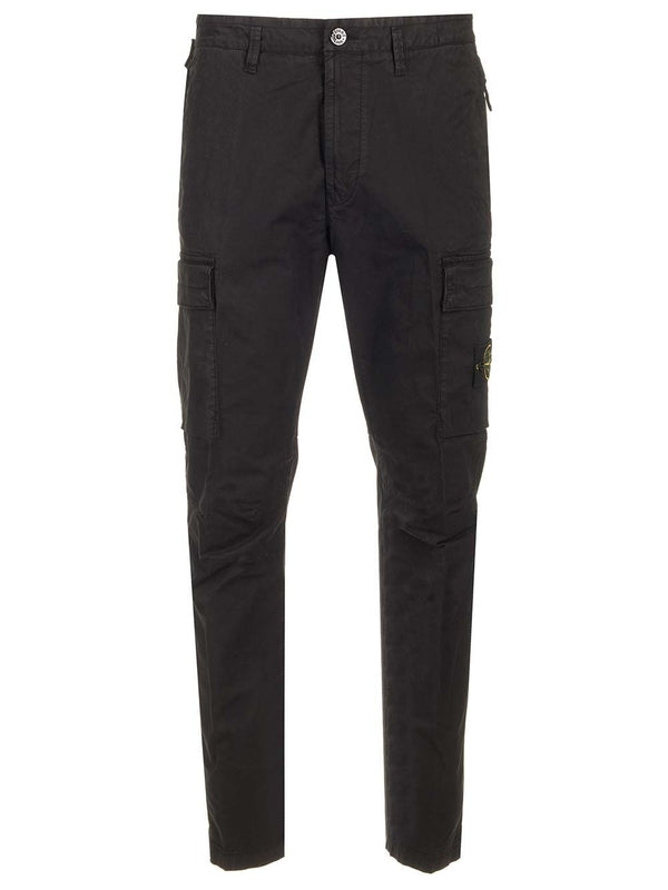 Wappen Patch Cotton Trousers