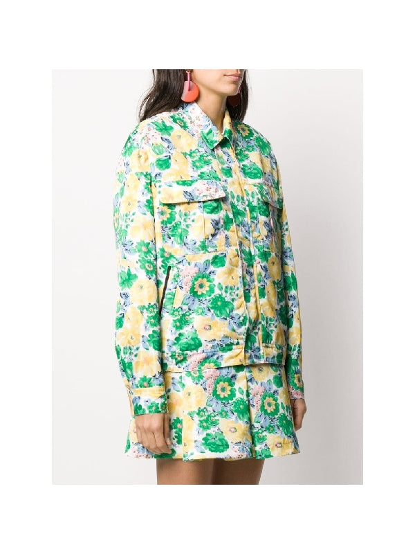 Flower Printing Jacket