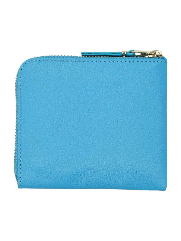 Zipper Leather Wallet