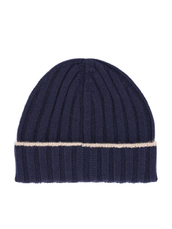 Cashmere Rib Beanie