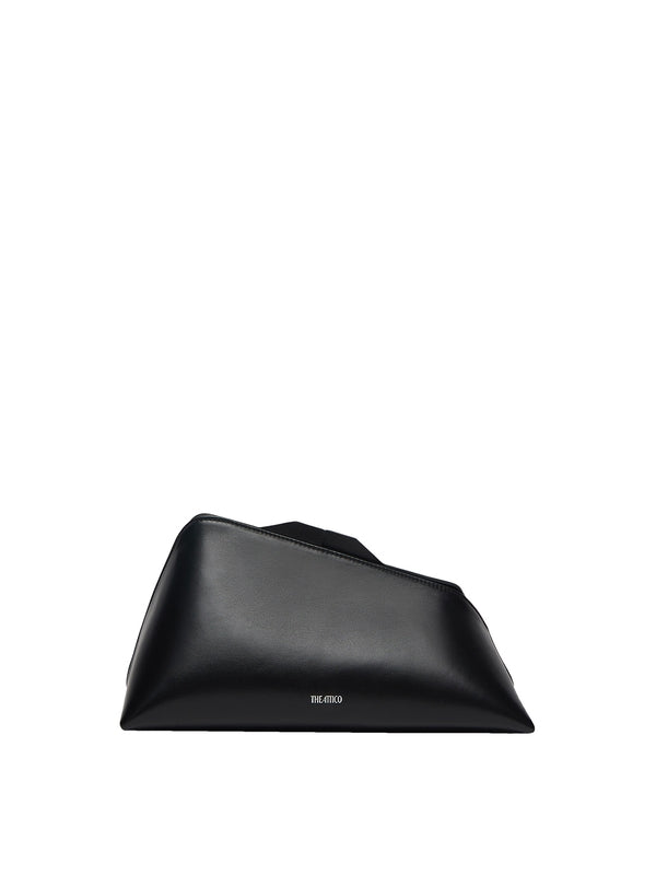 8.30 Pm Logo Leather Clutch Bag