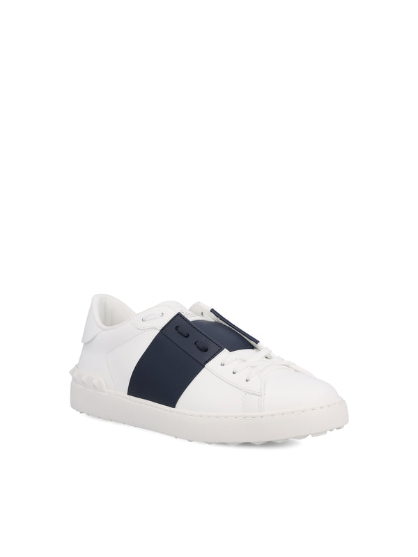 Valentino White Low Top Sneakers