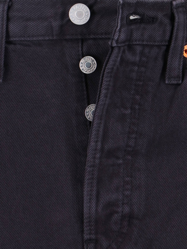 Re/Done Black Denim Pants