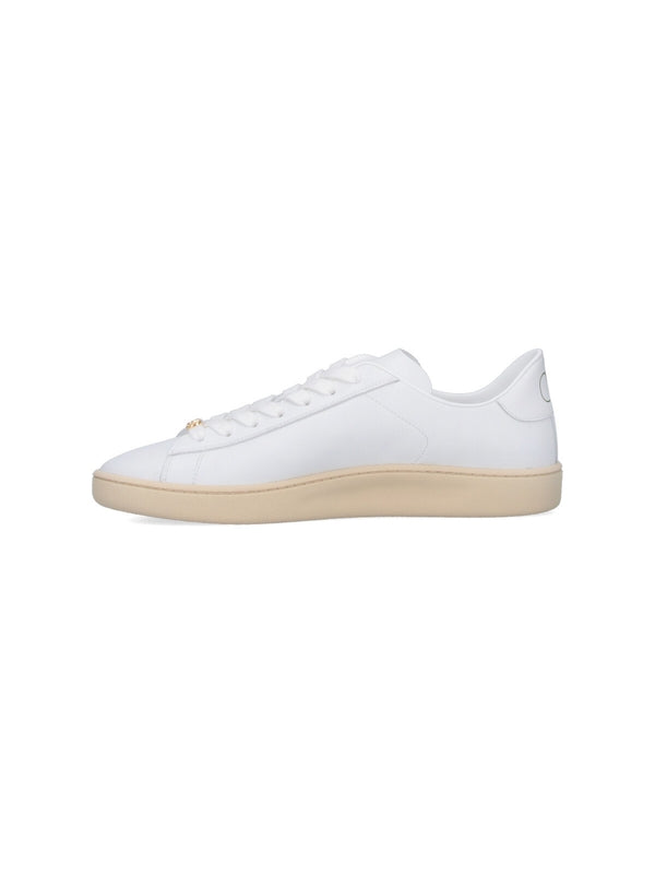Valentino White Low Top Sneakers