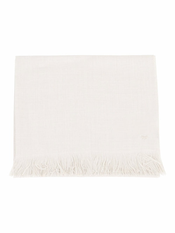 Weekend Max Mara White Wool Mufflers