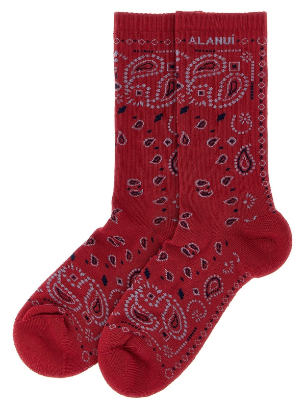 Alanui Red Socks