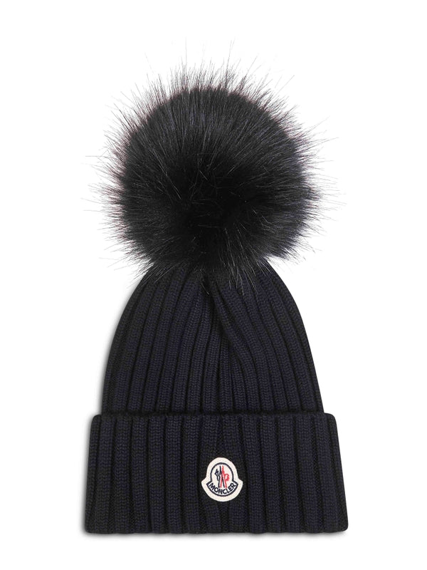 Moncler Black Beanies