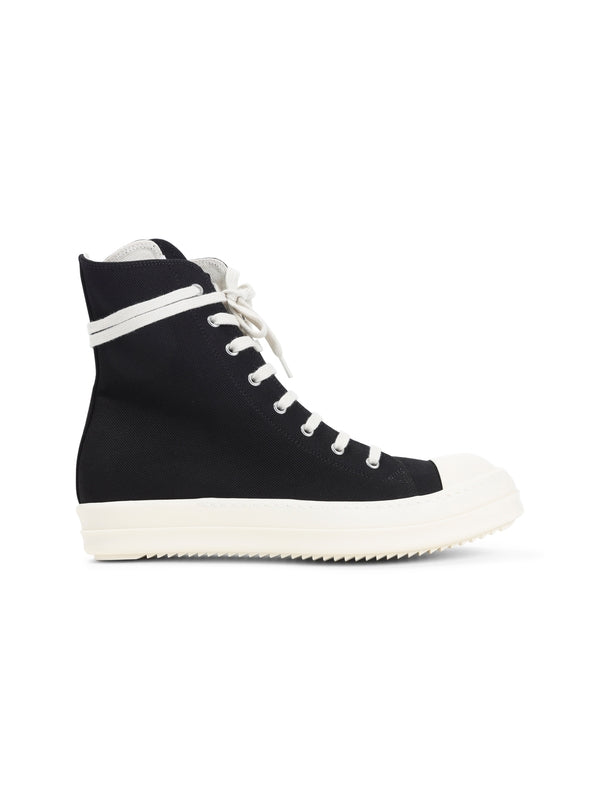Rick Owens Drkshdw Black High Top Sneakers