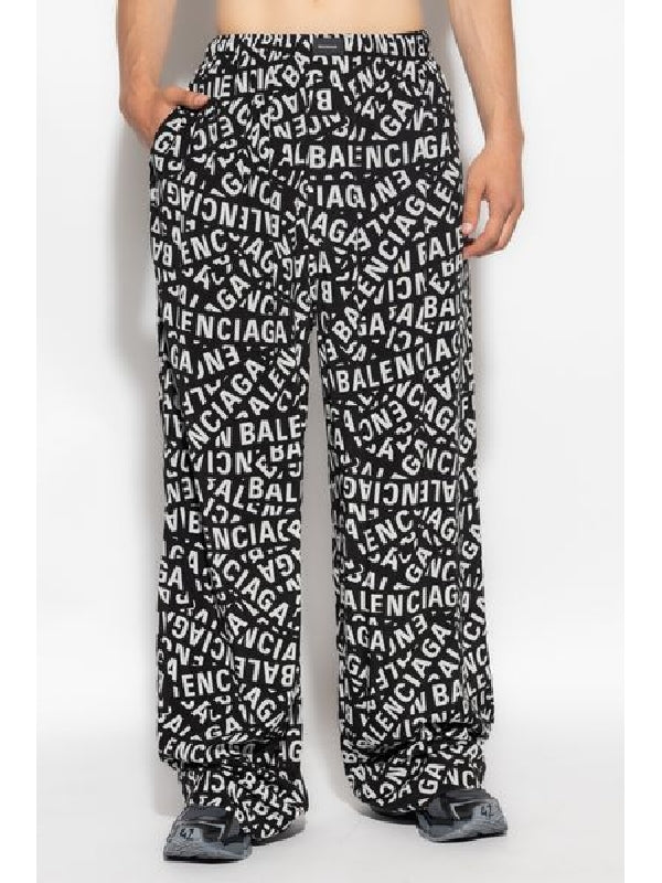 Logo Printing Pajama Pants