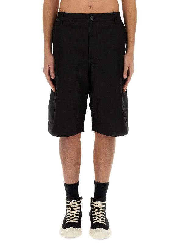 Workwear Cotton Cargo Shorts