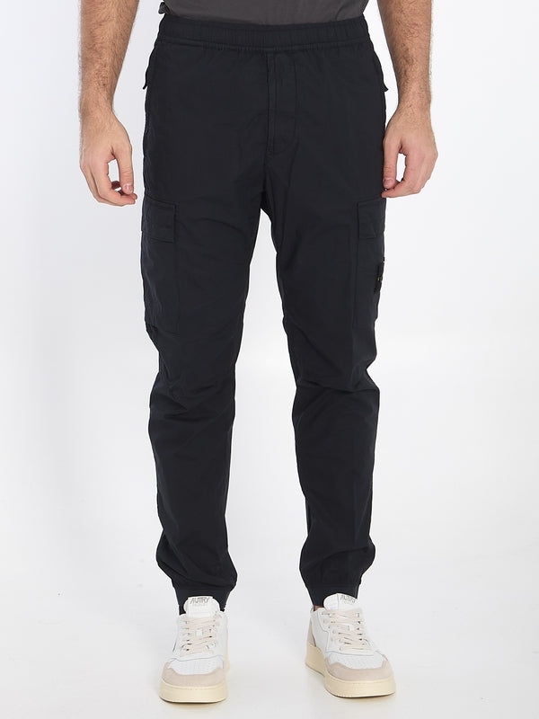 Wappen Patch Cotton Jogger Pants