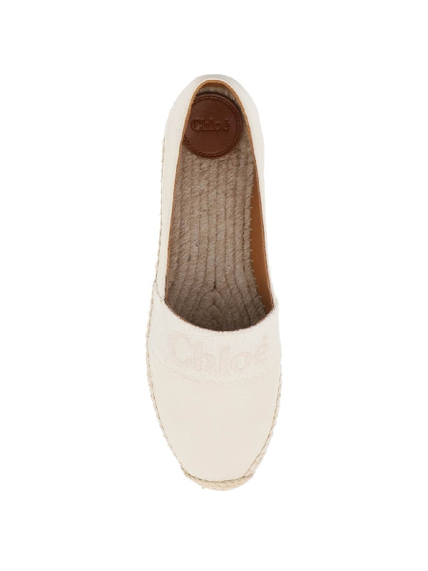 Piia Logo Embroidery Espadrilles - Jente