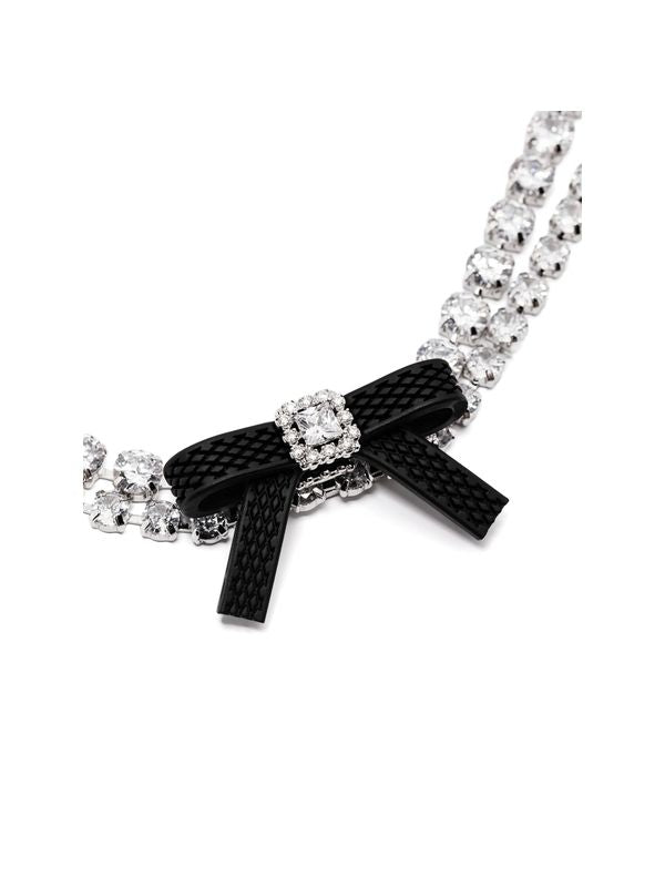 Yvmin Bow-detail Choker Necklace
