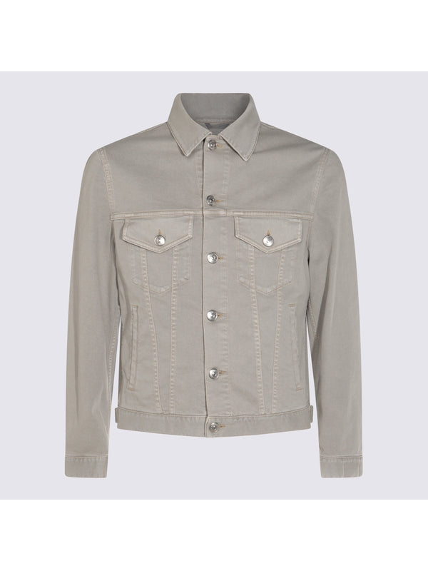 Brunello Cucinelli Grey Trucker