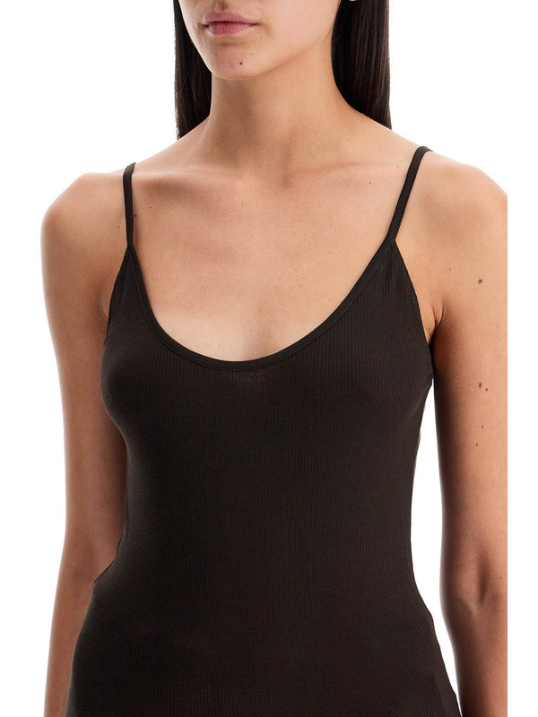 KHAITE - Viscose Sleeveless Top - Jente