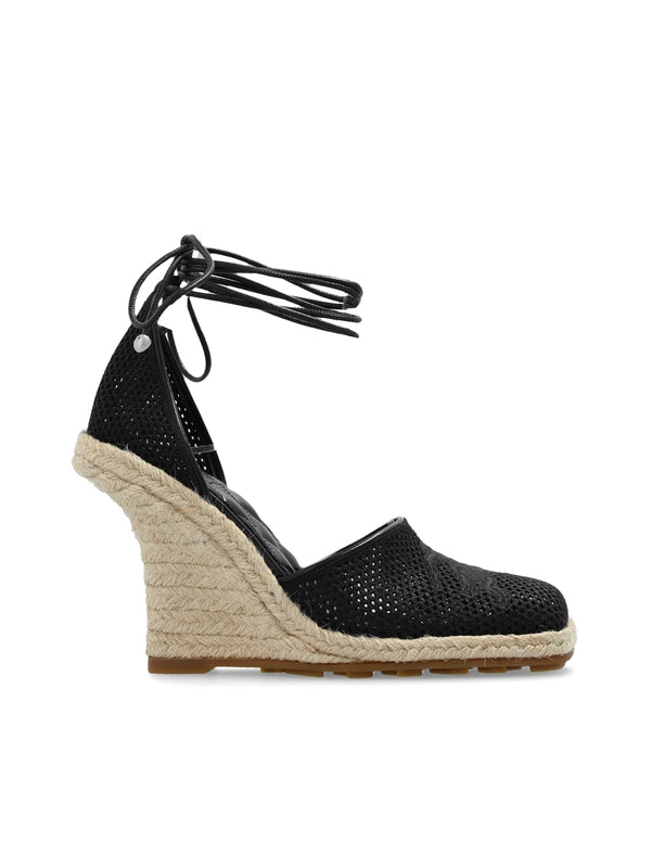 Ankle Strap Espadrille Sandal Heels