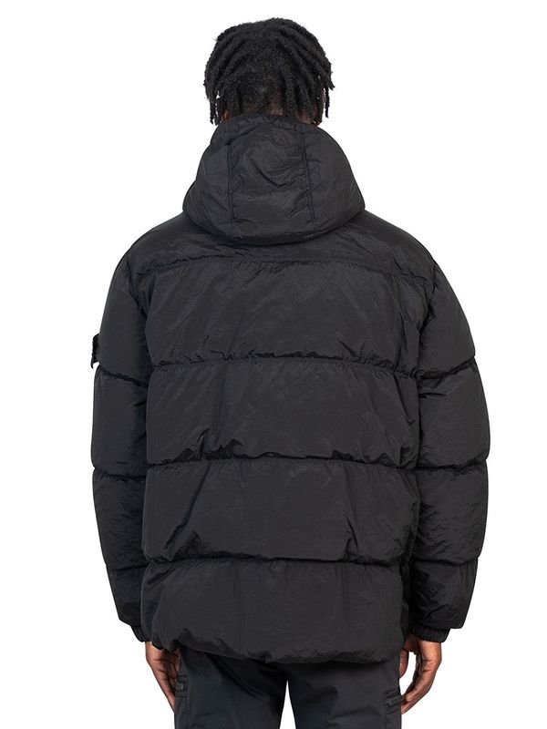 Wappen Patch Quilted Hood Padding