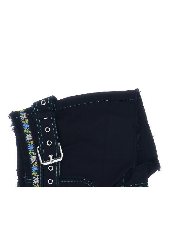 Robin Belted Denim Shorts