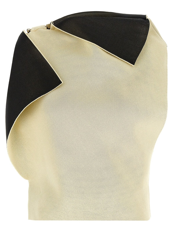 Trapeze Brooch
  Decoration Drape Top